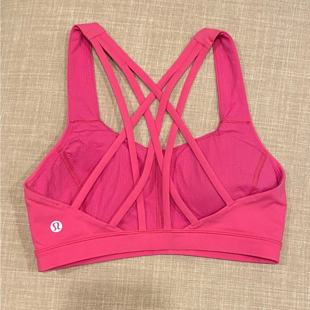 Lululemon Sonic Pink Free to be Serene Bra